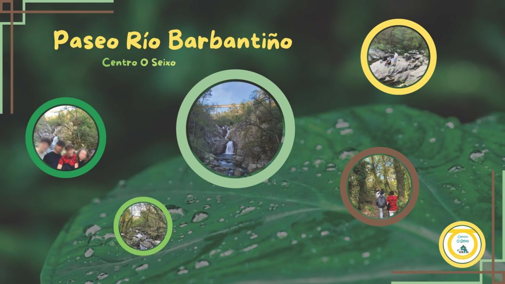 Niños de excursión por el río