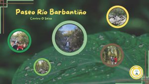 Niños de excursión por el río