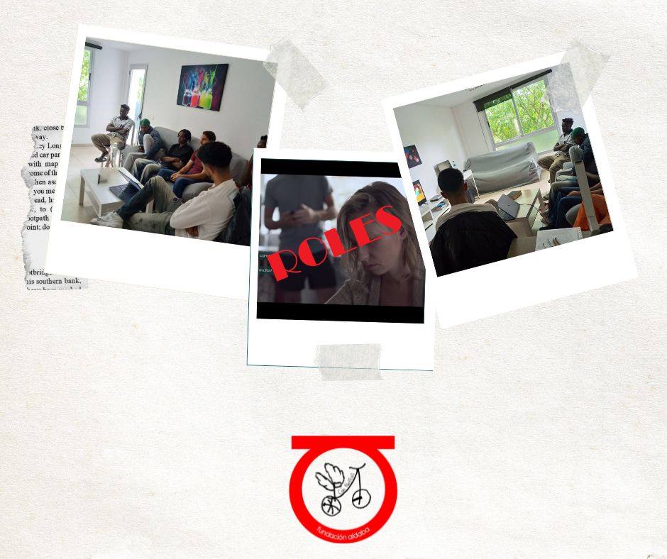 Collague con 3 fotos del taller