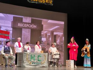 Personas en obra de teatro