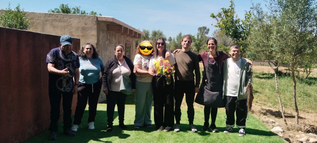 Foto de grupo en Llaflor rural