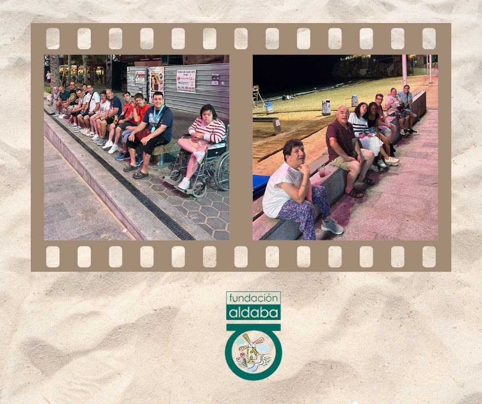 Fotos de grupos en la playa