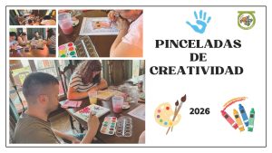 Collague de fotos de personas pintando
