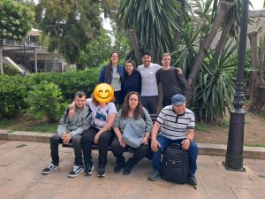 Personas en el parque