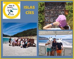 Collague de fotos de niños en la playa