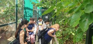 Personas visitando Natura Parc