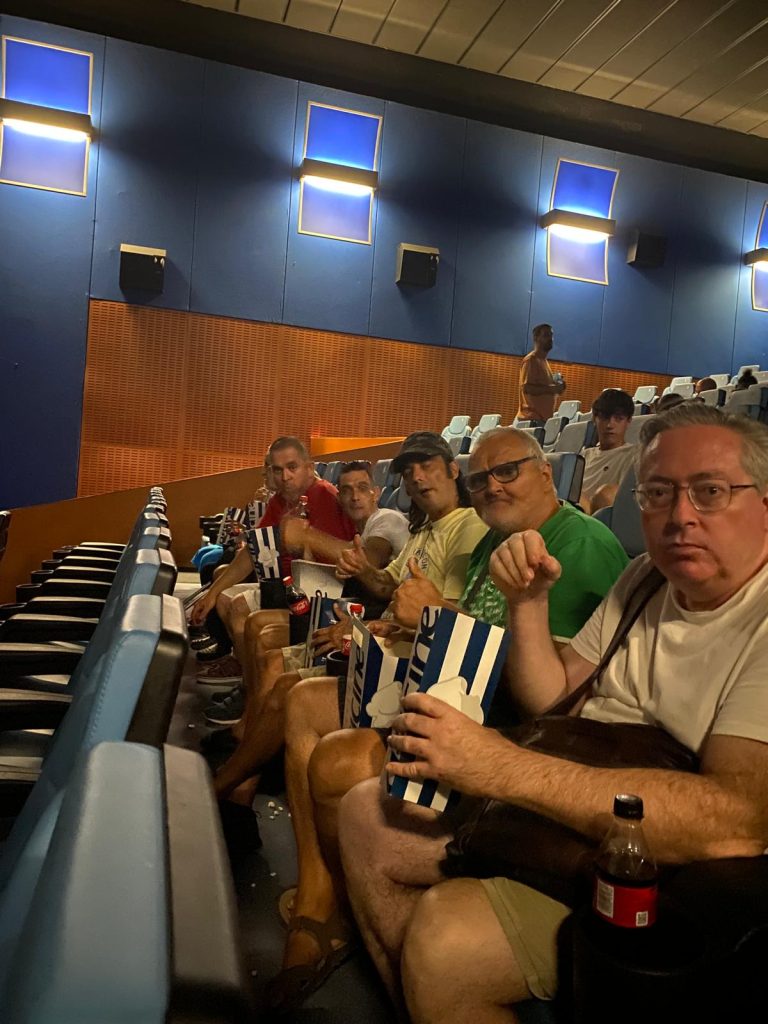 Personas en el cine