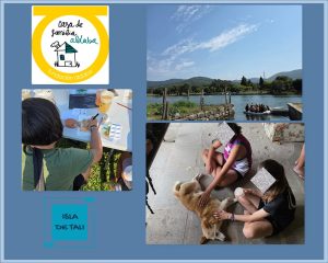 Collague de fotos de CF en Isla de Tali