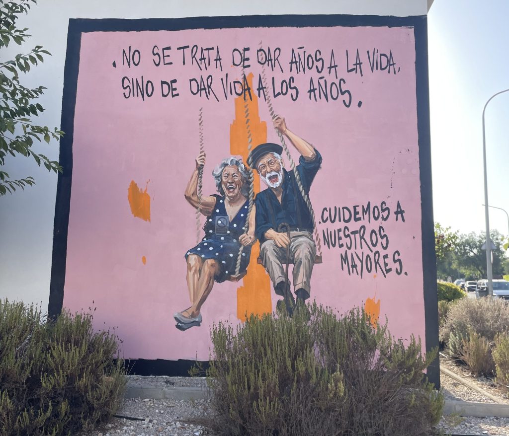 Foto del mural