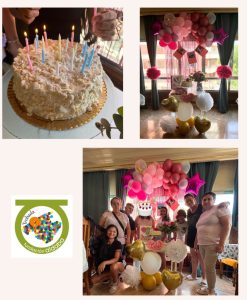 Collague de fotos de cumpleaños