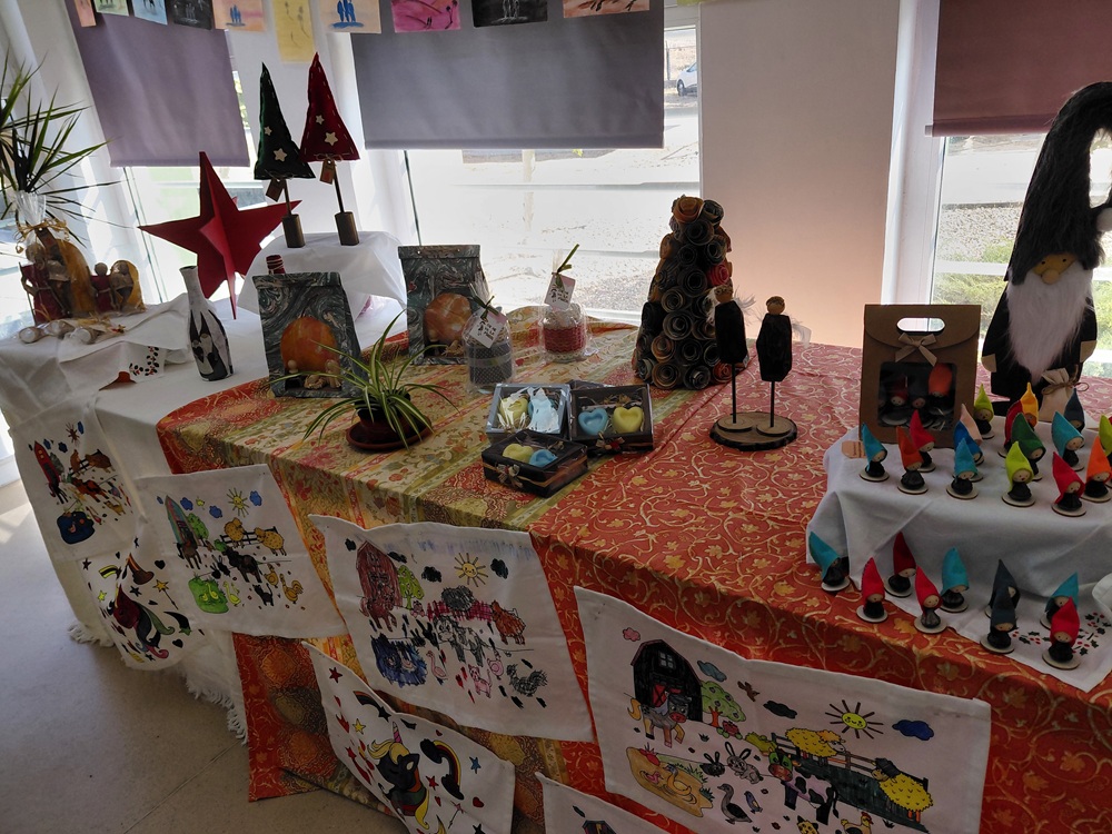 Foto de los productos que hacen el taller