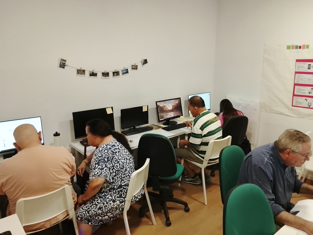 Persona en taller